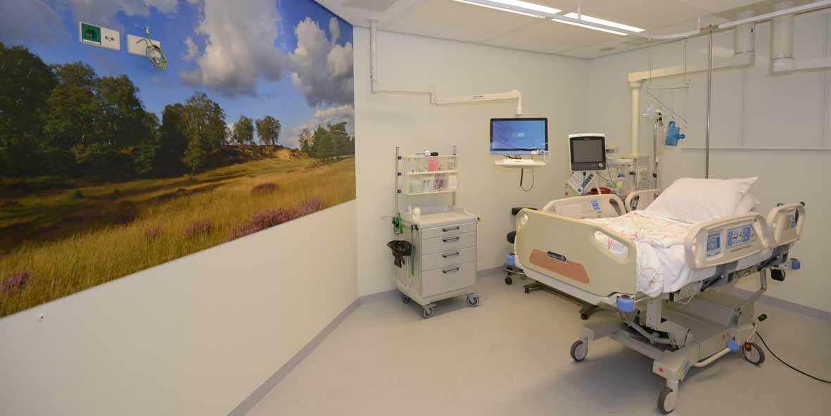 fotowand fotobehang intensive Care